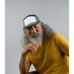 Darwin Δίχρωμο καπέλο με φλατ γείσο  2000028