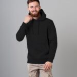Source - 00148C Unisex μπλούζα φούτερ με κουκούλα